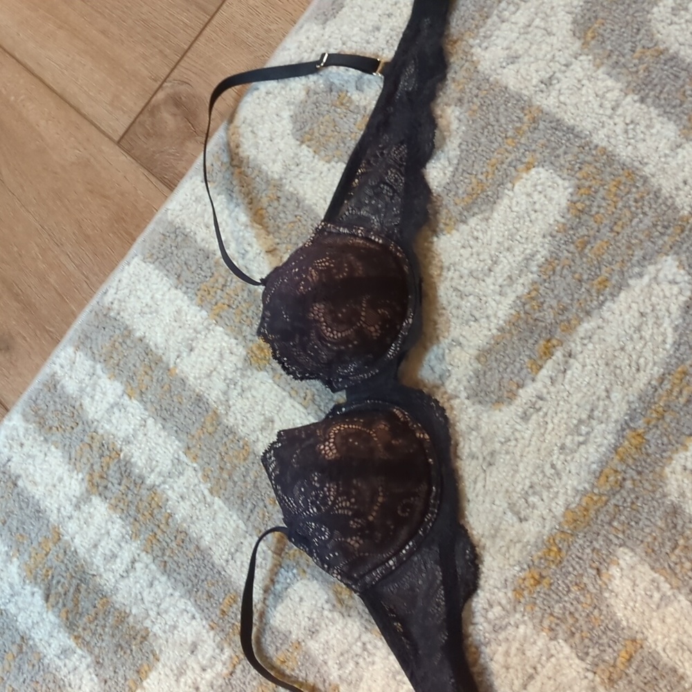 ThirdLove 24/7 black lace 34B balconette bra